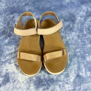 Madewell Maggie Sandal in Colorblock Sz 7